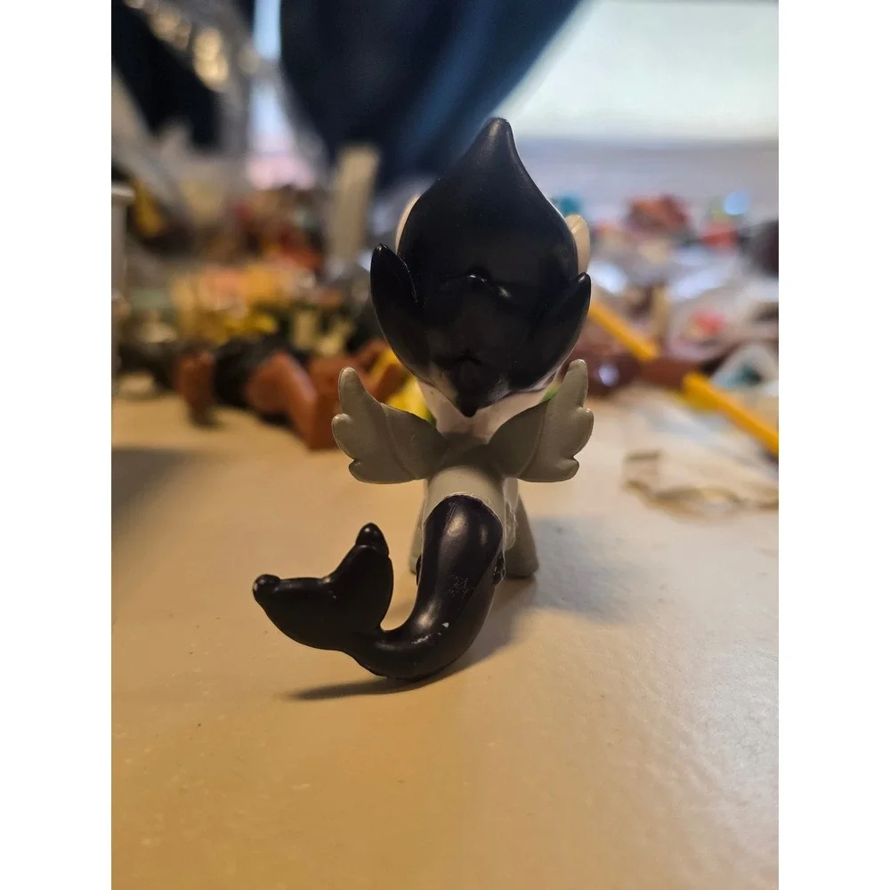 Tokidoki Mermicorno Series 1 Sirena Vinyl Figure Black White Grey Collectible